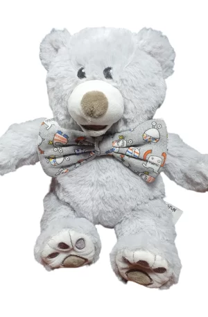 Juguete para perro Hugfun Osito De Peluche Para Perro, con cuerda en su interior para jugar y masticar, Tamaño mediano