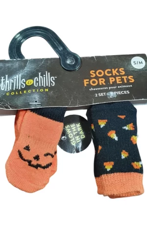 Calcetines para perro/gato Halloween 2 * 1