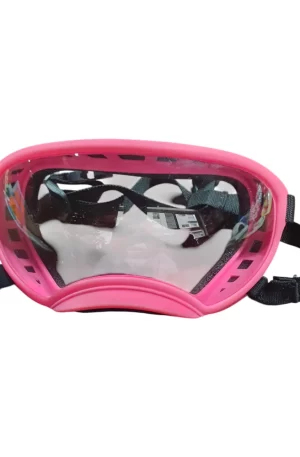 Anti UV Fuerte Resistencia Al Impacto Ajustable Elástico Goggles Rosas para Perros de Raza Grande Goggles de Sol para Mascotas