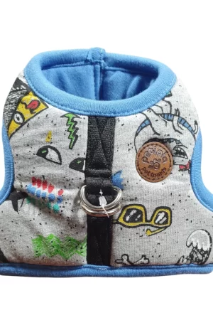 Pechera Tipo Chaleco para Perro, Talla 1/2, Elaborado con tela suave y excelente calidad, Arnes para Mascotas, Cómodo y Seguro para Caminar al Aire Libre