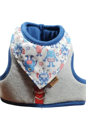 Pechera Tipo Chaleco para Perro, Talla 2/3, Elaborado con tela suave y excelente calidad, Arnes para Mascotas, Cómodo y Seguro para Caminar al Aire Libre