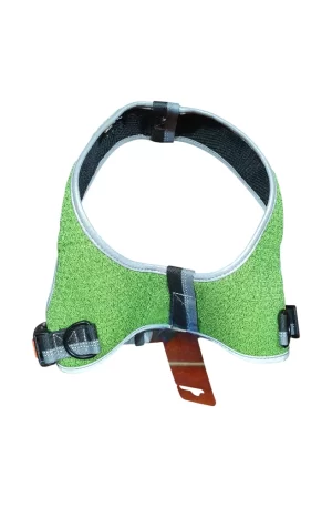 Pechera Arnés para Perro Ajustable talla XL, Arnés para Perro Grande con diseño cómodo Que no daña el Cuello y Pecho de tu Mascota. Pechera resistente para Perro Grande para Paseos. Dog Harness (Verde, XL)