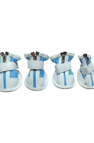 Botas Zapatos Impermeable Invierno, Lluvia y Pavimento Caliente Para Perro Chico
