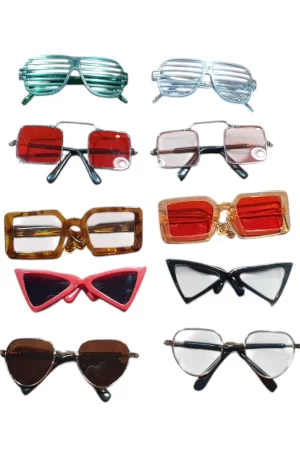 Gafas De Sol para Gatos y Perros, Anteojos para Mascotas - Lentes Pequeños y a La Moda para Proteger Los Ojos De Tu Gatito y Perrito del Sol