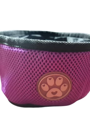Tazón plegable para perro, grande y ligero, para agua y/o alimentos para mascotas