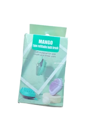 Cepillo de Baño para Perro, Gato y Mascotas de Pelo Corto y Largo de Silicona Suave Libre de BPA con Dispensador de Champú y Masajeador de Ducha