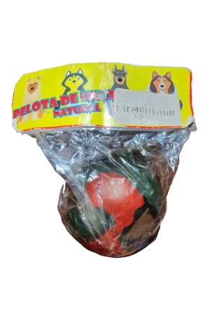 Pelota de perro duradera para masticar y entrenar, resistente e indestructible para masticar, bola de goma sólida hecha de caucho natural, segura y no tóxica