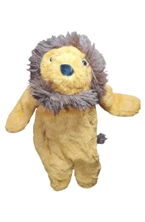 Juguete de peluche Petlou - Leon de peluche con papel chirriante duradero y arrugado, juguetes masticables