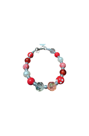 Collar para Perro Perlas Importadas - Cuentas Gruesas de 20 Mm con Cadena De Acero Inoxidable | Collar Ajustable De Perlas De Imitación para Perros y Gatitos talla M