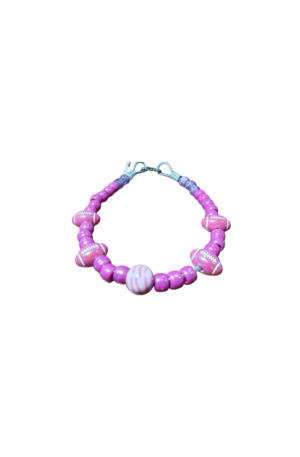 Collar para Perro Perlas Importadas - Cuentas Gruesas de 20 Mm con Cadena De Acero Inoxidable | Collar Ajustable De Perlas De Imitación para Perros y Gatitos talla S