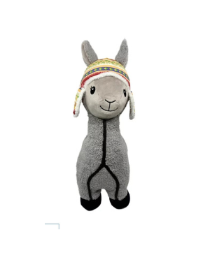 Juguete para Perro Mediano y Grande Bone Think Dog  Juguete para Perro 1 pza, Alpaca Gris
