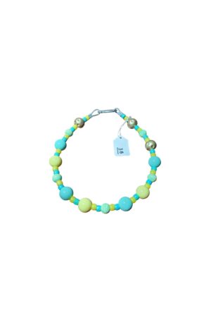 Collar para Perro Perlas Importadas - Cuentas Gruesas de 20 Mm con Cadena De Acero Inoxidable | Collar Ajustable De Perlas De Imitación para Perros y Gatitos Talla XL