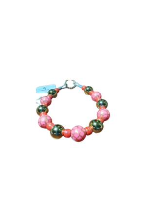 Collar para Perro Perlas Importadas - Cuentas Gruesas de 20 Mm con Cadena De Acero Inoxidable | Collar Ajustable De Perlas De Imitación para Perros y Gatitos talla S