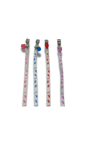 Collar para Gatos con Globitos, Collares Sólidos y Seguros para-Gatos, Nailon, Collar para Mascotas, Collar para Gatos ligero y suave (Patrón de Pie humano) diferentes colores antirreflejantes.)