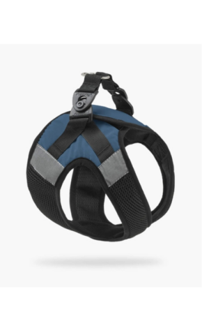 Pechera de Escape Free Easy Fit Plus Arnés - Azul Marino, pequeño, seguro y sin escape, para perros medianos