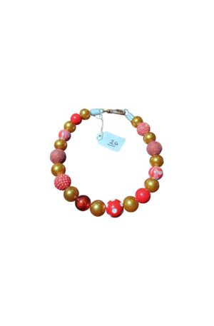 Collar para Perro Perlas Importadas - Cuentas Gruesas de 20 Mm con Cadena De Acero Inoxidable | Collar Ajustable De Perlas De Imitación para Perros y Gatitos Talla XL