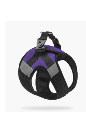 Pechera de Escape Free Easy Fit Plus Arnés - Color Morado, pequeño, seguro y sin escape, Talla L
