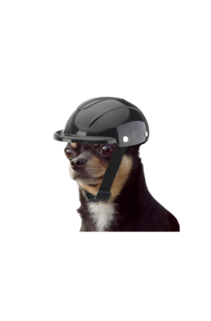 Casco De Moto Para Perros, Cascos Para Mascotas Exteriores De Bicicleta, Accesorios Ajustables Para Paseo Patinaje, Entrenamiento, Ciclismo, Viaje, Senderismo | Para  Perro Mediano Talla M