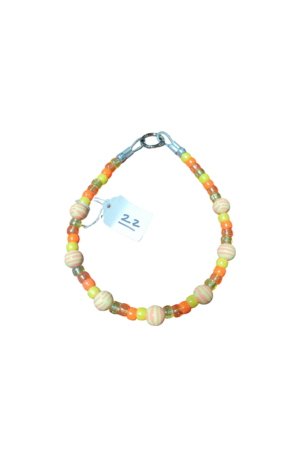 Collar para Perro Perlas Importadas - Cuentas Gruesas de 20 Mm con Cadena De Acero Inoxidable | Collar Ajustable De Perlas De Imitación para Perros y Gatitos talla L