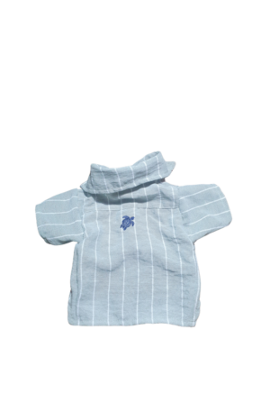 Camisa Tipo Lino para perros a rayas para mascotas, ropa colorida para cachorros, ropa de primavera y verano para perros, playera a rayas para perros, gatos.