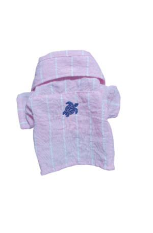 Camisa Tipo Lino para perros a rayas para mascotas, ropa colorida para cachorros, ropa de primavera y verano para perros, playera a rayas para perros, gatos.